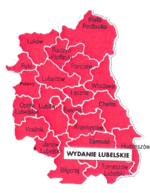 wydanie lubelskie Gazety Wyborczej - mapa zasięgu