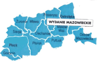 stołeczne wydanie Gazety Wyborczej - mapa zasięgu